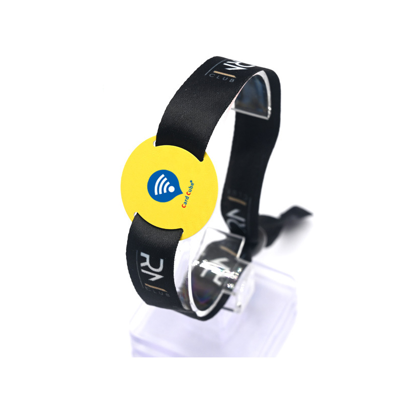 RFID织唛腕带批发出产织唛手环定造工厂智能腕带厂家