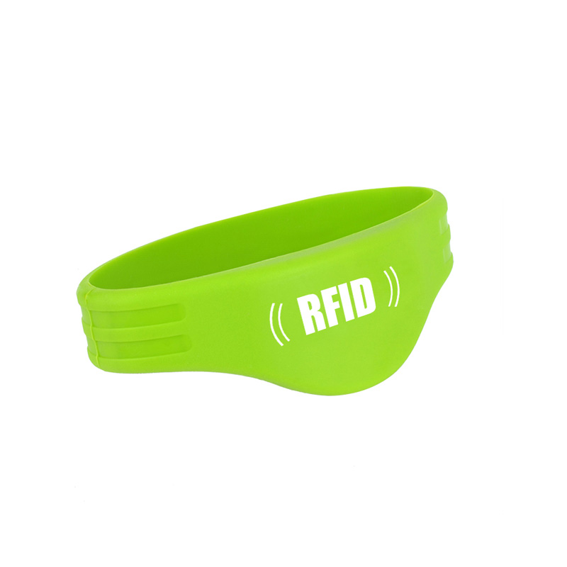 RFID硅胶腕带批发IC硅胶腕带定造NFC硅胶手环厂家