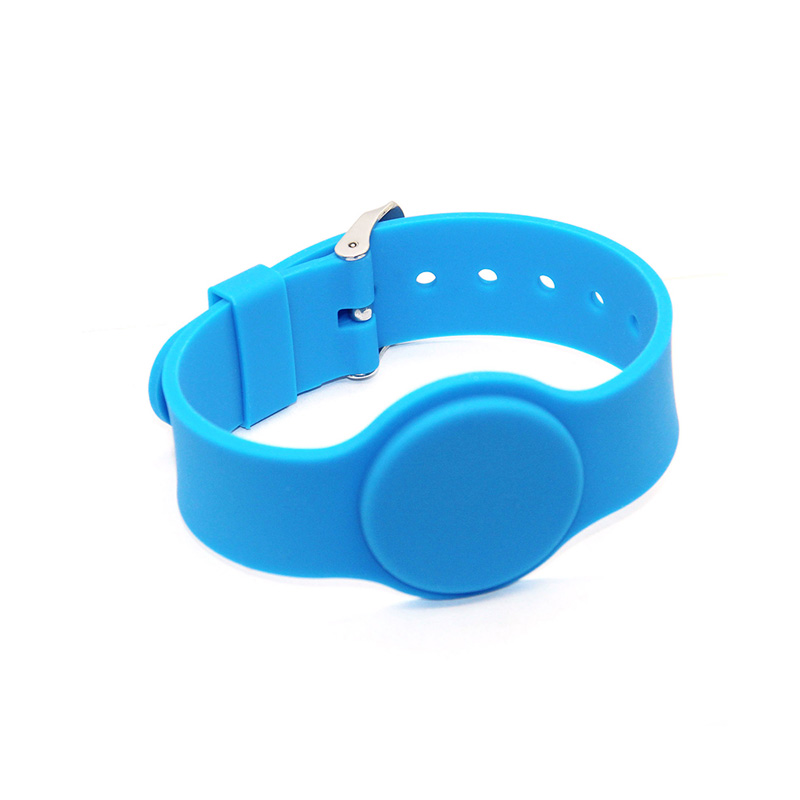 RFID游乐场硅胶腕带定造厂家NFC智能硅胶手环工厂