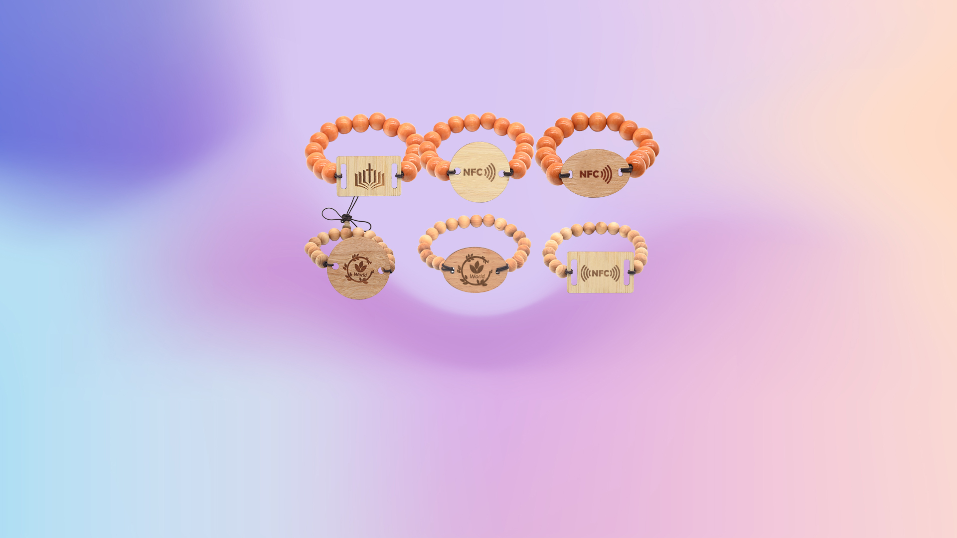 yp街机集团RFID智能木卡工厂专业定造NFC木珠手环珠子木卡RFID非标织唛木卡源头厂家